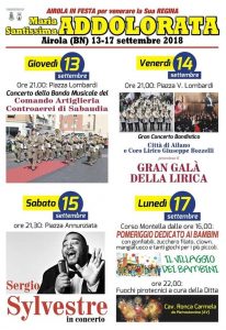 Programma Festa Airola