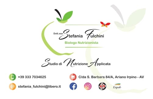 Dr.ssa Stefania Fulchini Biologo Nutrizionista