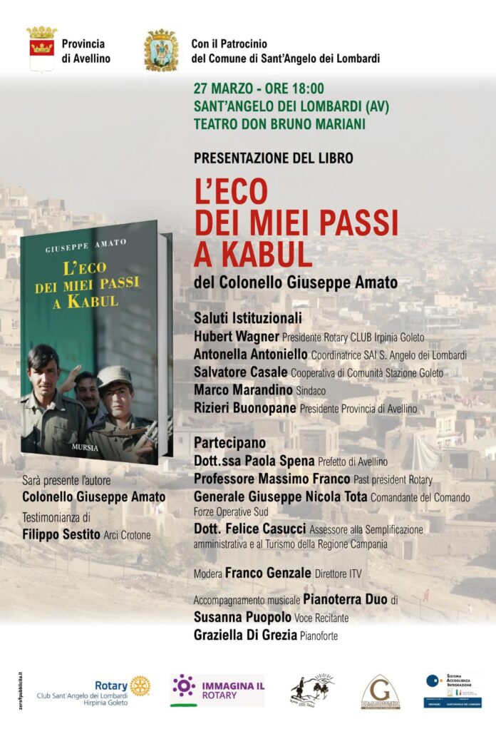 presentazione del libro “L’eco dei miei passi a Kabul”