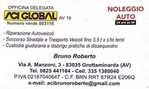 Noleggio auto soccorso stradale Bruno Roberto Grottaminarda (Av)