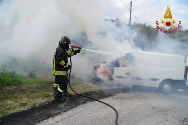 Intervento Vigili del Fuoco di Avellino