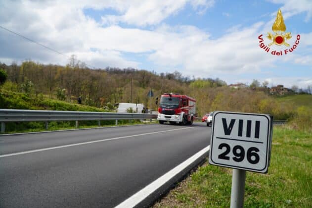 Intervento Vigili del Fuoco di Avellino